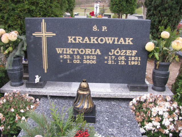 Wiktoria Krakowiak 1932 Chełmno - Grobonet - Wyszukiwarka osób pochowanych