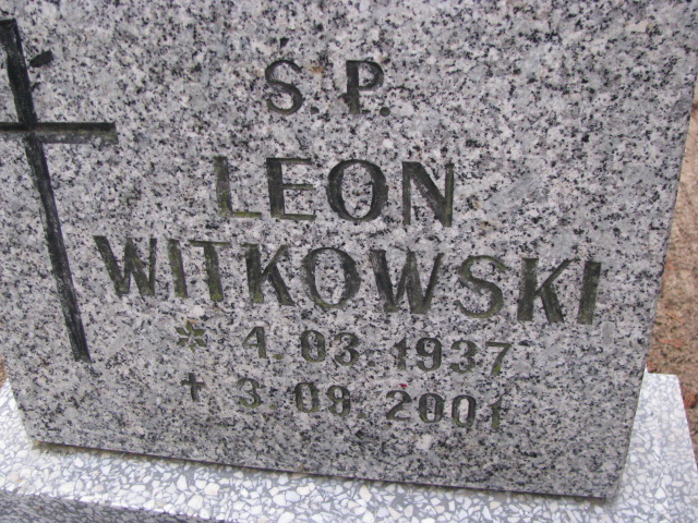 Leon Witkowski 1937 Chełmno - Grobonet - Wyszukiwarka osób pochowanych